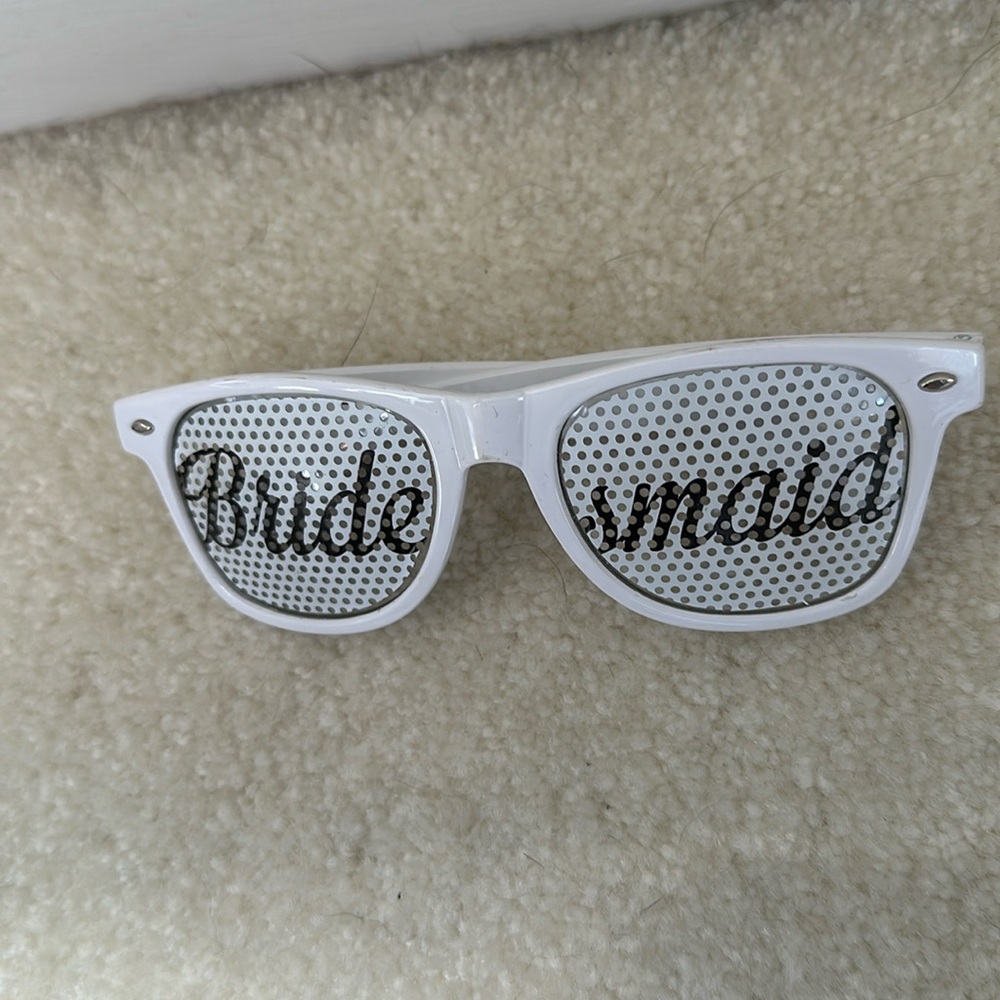 Bridesmaid sunglasses